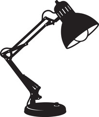 vector desk lamp