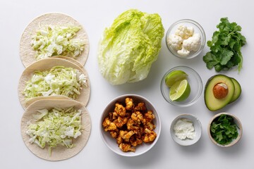 Delightful vegan cauliflower tacos for a fresh and flavorful meal