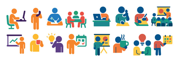 Office Activity Icons