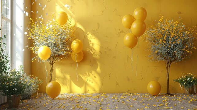 Capture the excitement of diverse joyous occasionsfrom weddings, graduations, and festivals to corporate milestones, community gatherings, and cultural fetesall set against vibrant yellow backdrops. 