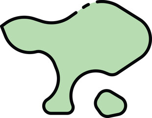 Bali Island Vector Icon Set – Culture, Temples, Fruits, Tourism, and Travel Elements