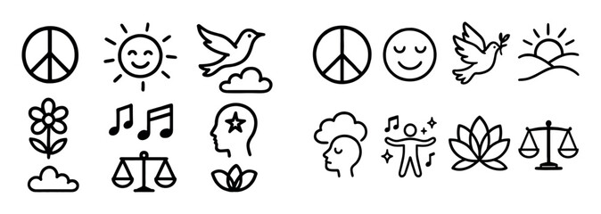 Obraz premium Natural Beauty Icons