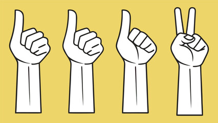 four-disembodied-hands-against-a-vibrant-yellow-ba.eps