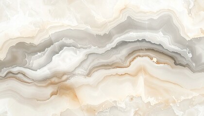 Subdued vintage marble texture wallpaper in beige and gray tones