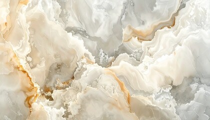 Subdued vintage marble texture wallpaper in beige and gray tones