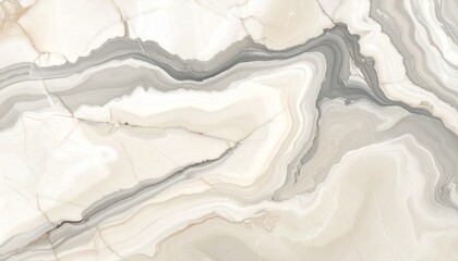 Subdued vintage marble texture wallpaper in beige and gray tones