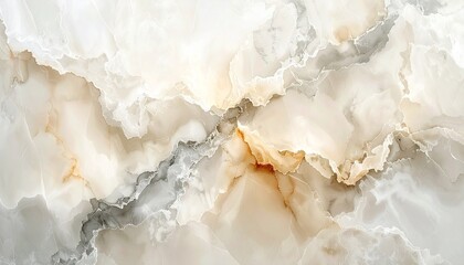 Subdued vintage marble texture wallpaper in beige and gray tones