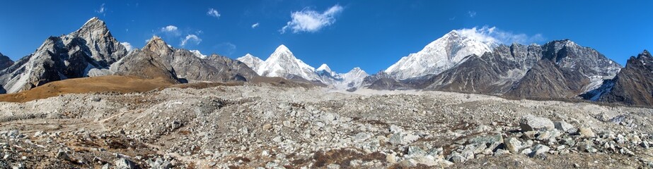 Khumbu glacier Nepal Himalaya mountain