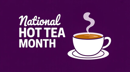 Celebrating national hot tea month with a warm beverage