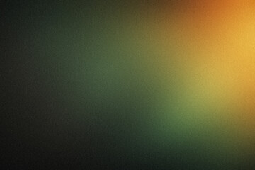 Abstract Blurred Texture Gradient Green Black and Golden Yellow