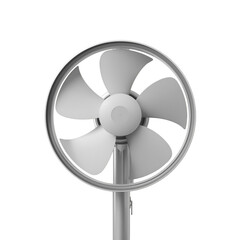 electric fan isolated on white