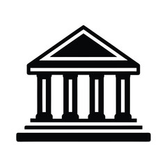 Fototapeta premium bank building symbol