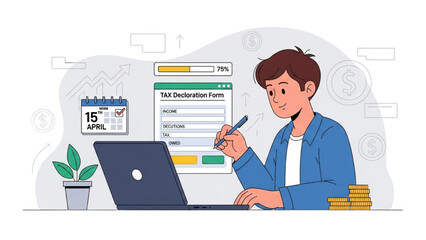 Business and Office Space Concept Process Vector Illustration AI EPS PNG JPEG
