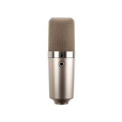 microphone isolated on white