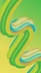 Abstract modern green background. vector.