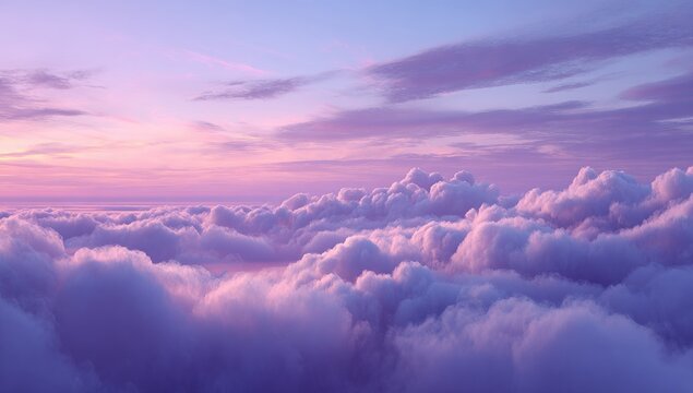 Pastel cloudscape at dawn/dusk