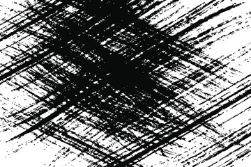 Paint grunge backgrounds, brushstrokes background. Stylish, grunge with a rough, worn look in dust and scratches on a white background. Brush strokes, stain grunge isolated on white background. EPS10