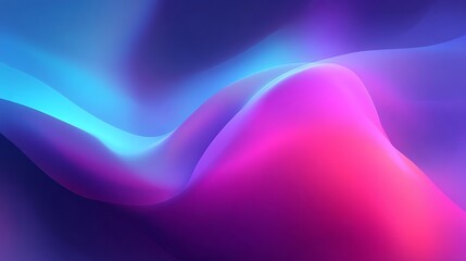 Abstract Colorful Wave Pattern with Vibrant Blue Pink Purple Hues for Digital Art and Background Designs
