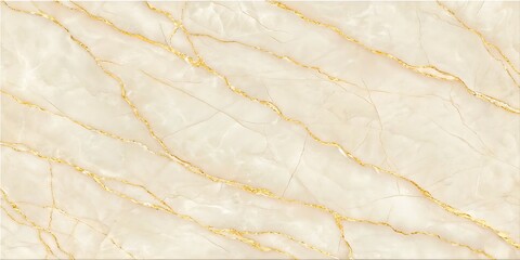 A seamless pattern of creamy mockup white marble with striking diagonal veins of shimmering gold abstract background