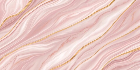 Swirling Pink Marble Texture with Thin Gold Veins and Soft Light mockup background