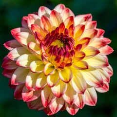 Stunning Dahlia, vibrant colors