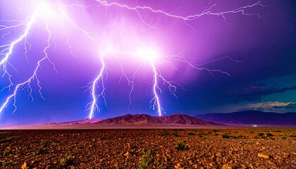The wilderness is transformed under the storm's reign.  
