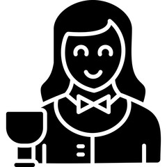Waitress Icon