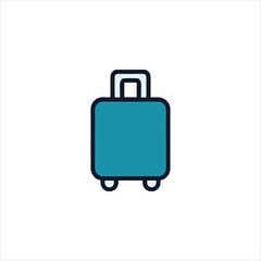 Suitcase with Wheels