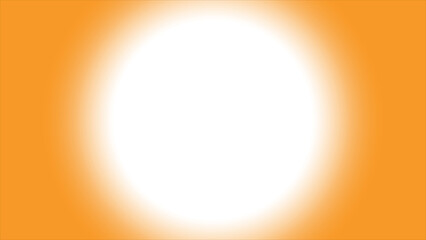 PNG- Abstract Circular transparent void with orange gradiant Background – Minimal Futuristic Design Element