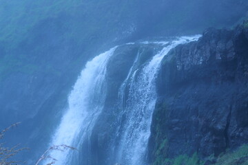 waterfall on Mount Rinjani 