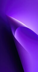 Purple abstract, flowing shapes