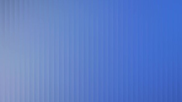 4k abstract blue corrugated plastic sheet background with vertical lines and gradient