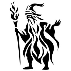 Wizard Abstract Illustration