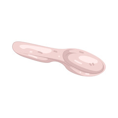 Illustration of Plastic Medicine Spoons