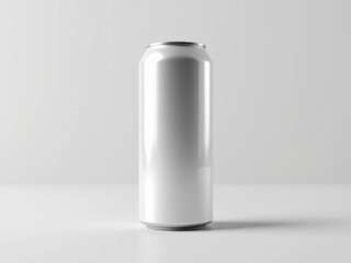 Energy Drink Can Mockup with Blank Label