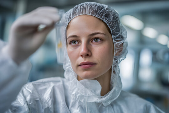 Dedicated scientist analyzing sample in laboratory environment, envisioning groundbreaking discoveries for healthcare advancements and vital pharmaceutical research solutions - Powered by Adobe