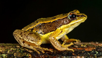 Fototapeta premium Frog perched on branch