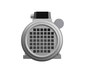 Robust Industrial Electric Motor HD PNG: Key component for industrial automation, power generation, and heavy machinery. Perfect for energy efficiency and modern factory equipment engineering designs.