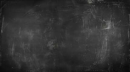 Obraz premium Grunge black chalkboard textured background