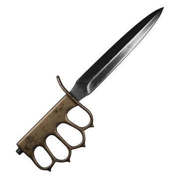 Knuckle knife weapon