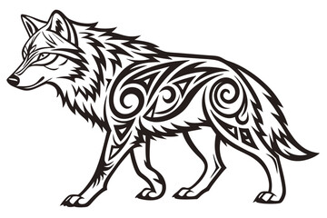 fox vector illustration