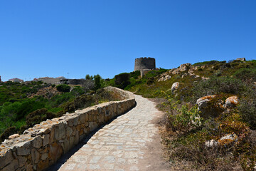 The Longonsardo Tower (italian: Torre di Longonsardo) located in the municipality of Santa Teresa Gallura; the largest tower in all of northern Sardinia. Italy