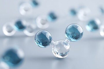 Crystal-clear 3D rendering of molecular orbital overlap diagrams