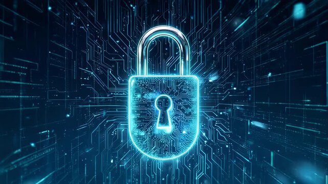 Digital lock on circuit board