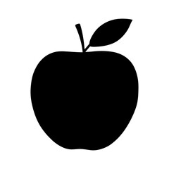 Apple for Teacher Vector Icon Flat Design