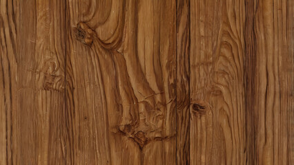 Close-up of teak wood texture with natural grain perfect for background, design, or decorative use.