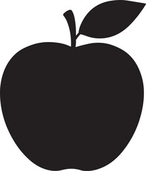 APPLE VECTOR SILHOUETTE