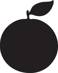 ORANGE VECTOR SILHOUETTE