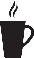 CUP VECTOR SILHOUET5TE