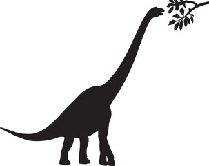 DINOSAUR VECTOR SILHOUETTE                                                                                                                                                                          